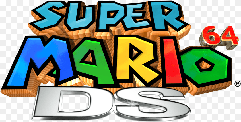 1898x965 Download Hd Super Mario 64 Ds Super Mario 64 Ds, Text, Computer Hardware, Electronics, Hardware PNG