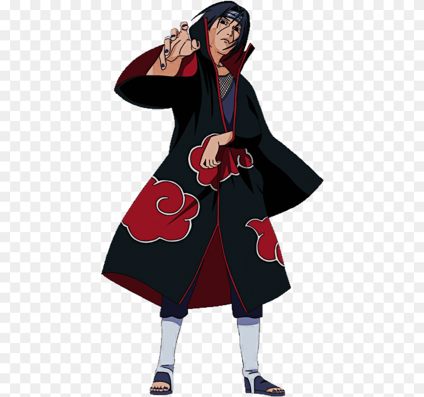 445x787 Download Hd Uchiha Itachi Itachi, Fashion, Adult, Person, Female Sticker PNG