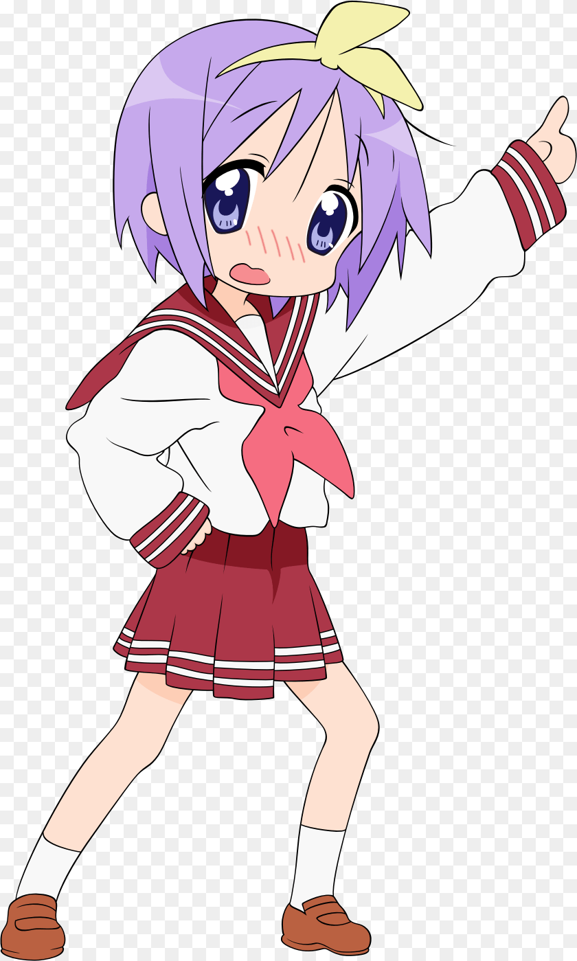 1680x2798 Lucky Star Tsukasa Render, Book, Publication, Comics, Baby Transparent PNG