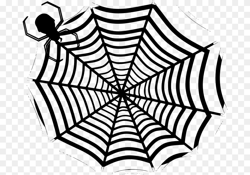Download Mickey Spider Web Svg, Gray Transparent PNG