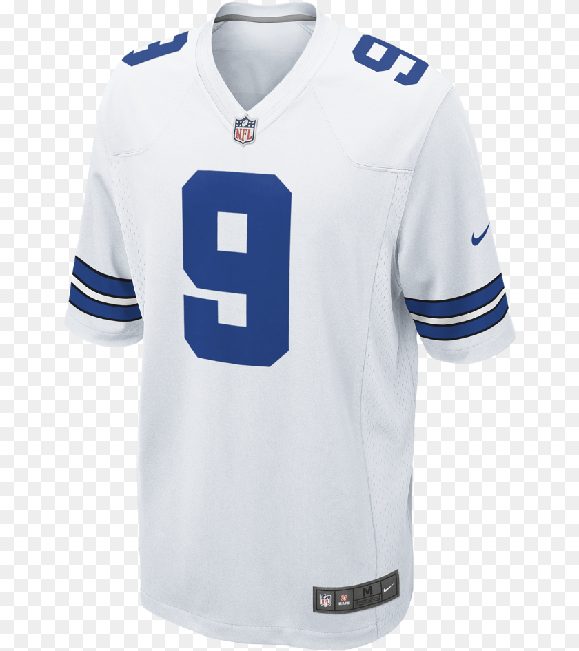 659x945 Download Nike Nfl Dallas Cowboys Menu0027s Football Home Game Dallas Cowboys Jersey White, Clothing, Shirt, T-shirt Clipart PNG