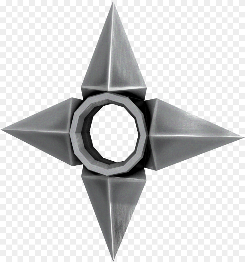 881x944 Ninja Star Shuriken Origami How To Make A Ninja Star With Paper, Symbol Sticker PNG