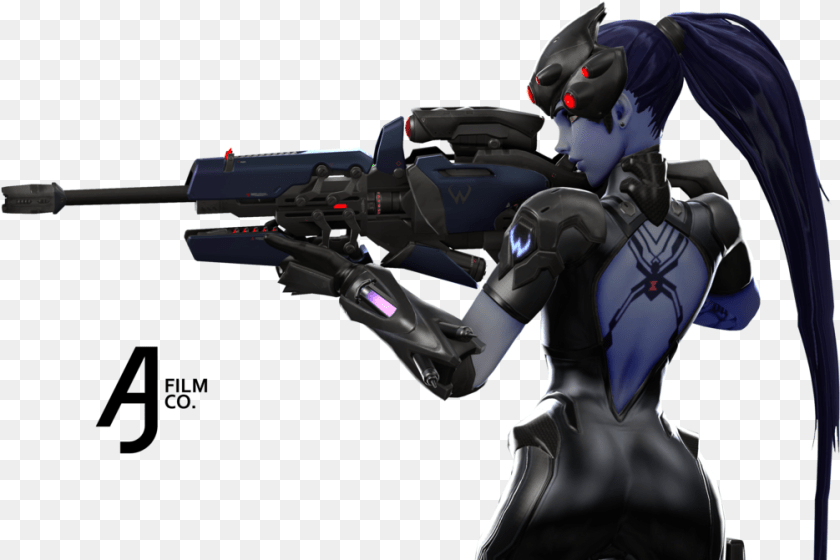 Download Overwatch Widowmaker Widowmaker, Adult, Male, Man, Person Sticker PNG