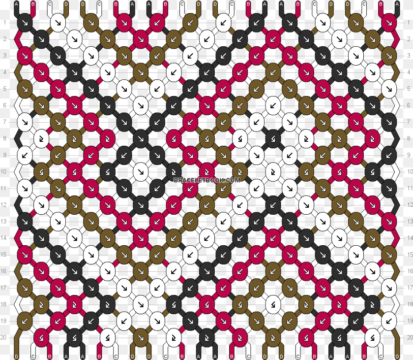 948x825 Download Preview Double Friendship Bracelet Pattern, Chess, Game Sticker PNG