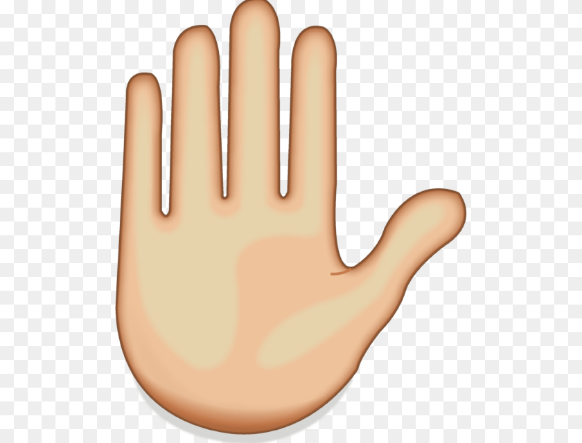 640x640 Download Raised Hand Emoji Emoji Island, Body Part, Clothing, Finger, Glove Clipart PNG