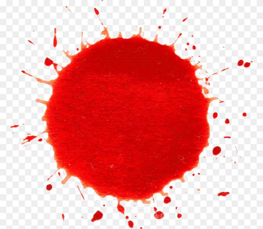 775x731 Red Watercolor Splash, Powder, Stain, Food, Ketchup PNG