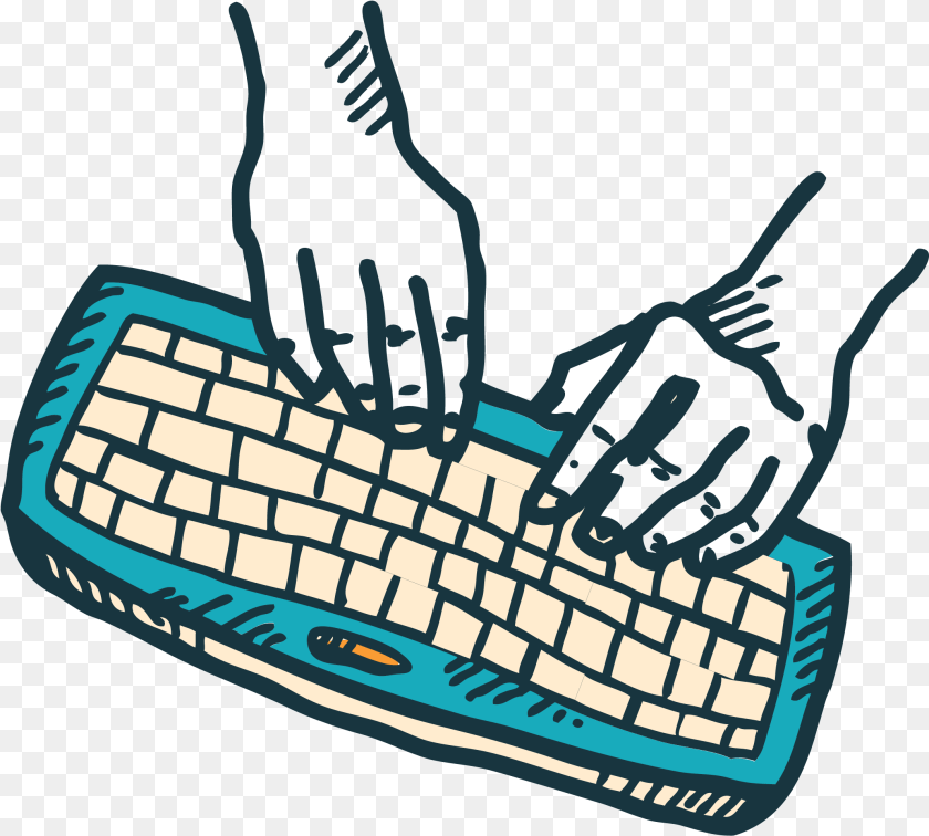Download Typing Keyboard Animated, Computer, Computer Hardware, Computer Keyboard, Electronics Transparent PNG
