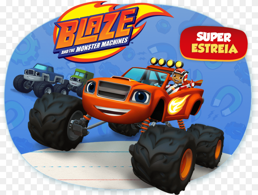 1083x819 Walltastic Blaze And The Monster Machines, Wheel, Machine, Buggy, Transportation Clipart PNG