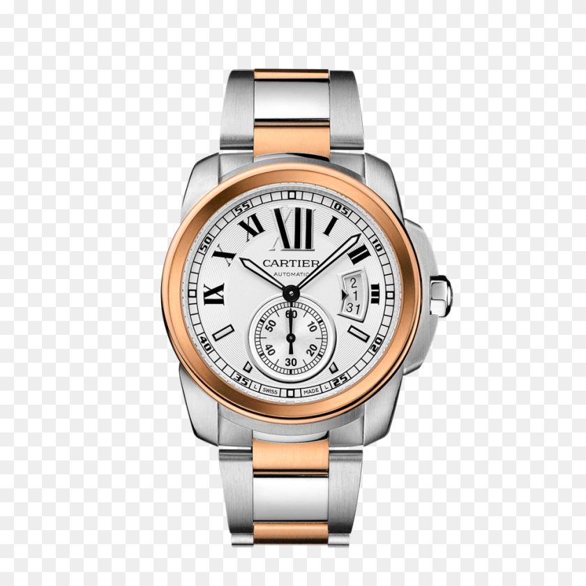 1000x1000 Download Watch Gold Cartier Watch Mens, Arm, Body Part, Person, Wristwatch PNG