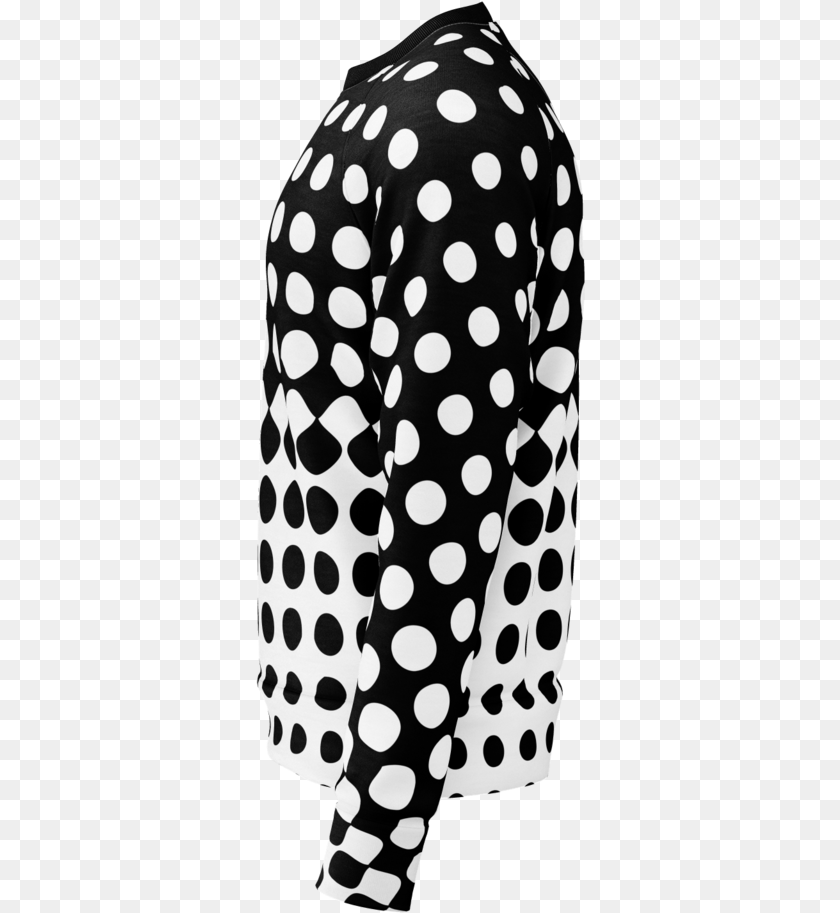 Download White Dots Lovely, Clothing, Long Sleeve, Pattern, Sleeve Transparent PNG