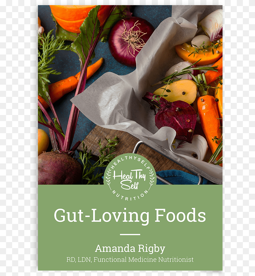 650x912 Download Your Free Copy Of Quotgut Loving Foodsquot Cooking, Advertisement, Plant, Food, Produce Sticker PNG