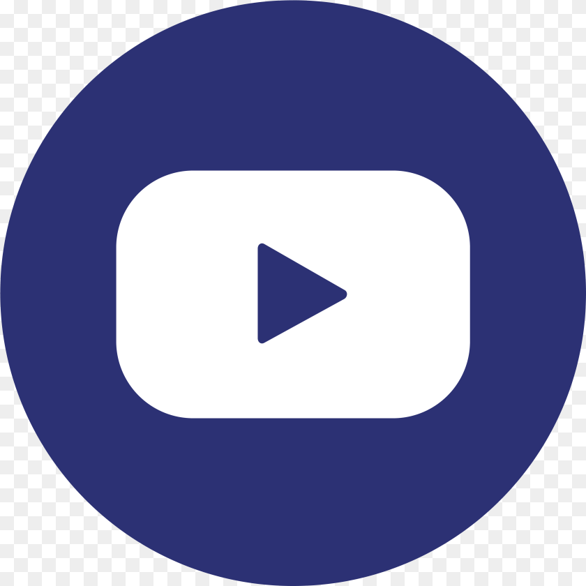 4163x4163 Download Yt Youtube Round Icon, Disk Transparent PNG
