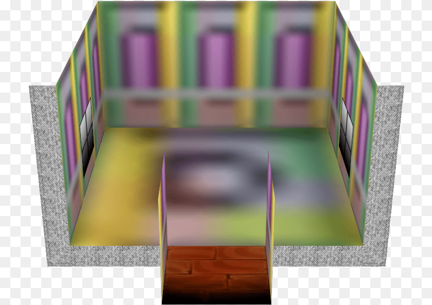 733x593 Download Zip Archive Animal Crossing Gamecube House Interior, Indoors, Play Area, Furniture Sticker PNG