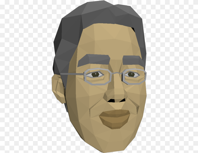 Download Zip Archive Dr Kawashima 3d Model, Face, Head, Person, Photography Clipart PNG