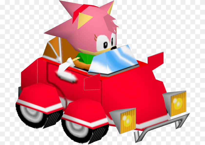 Download Zip Archive Sonic R Models, Machine, Wheel, Transportation, Vehicle PNG