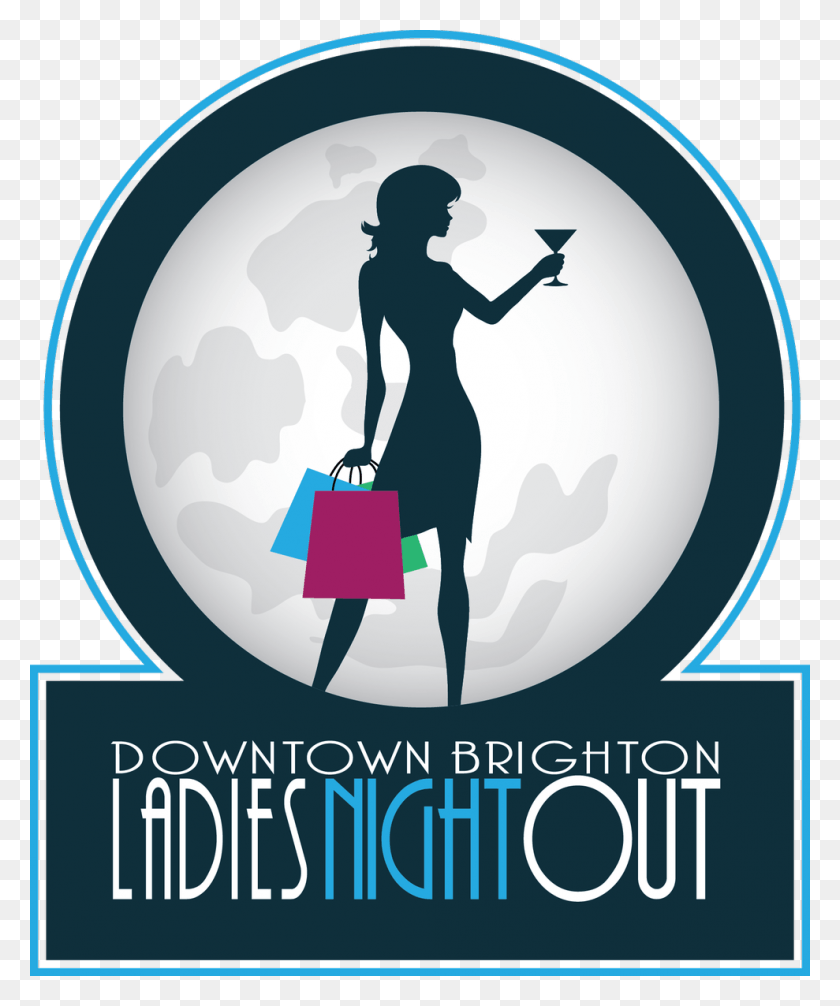 989x1200 Downtown Brighton Ladies Night Out Is Tonight From Graphic Design, Poster, Advertisement, Flyer HD PNG Download