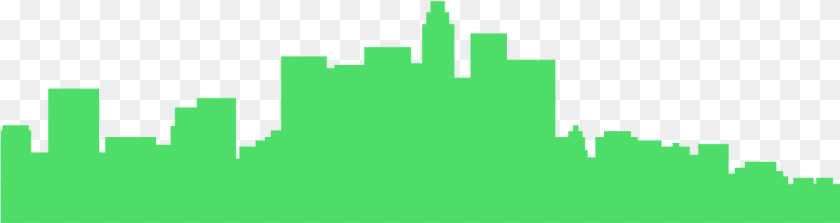 Downtown Los Angeles Silhouette, Green, Lighting, Plant, Grass Transparent PNG