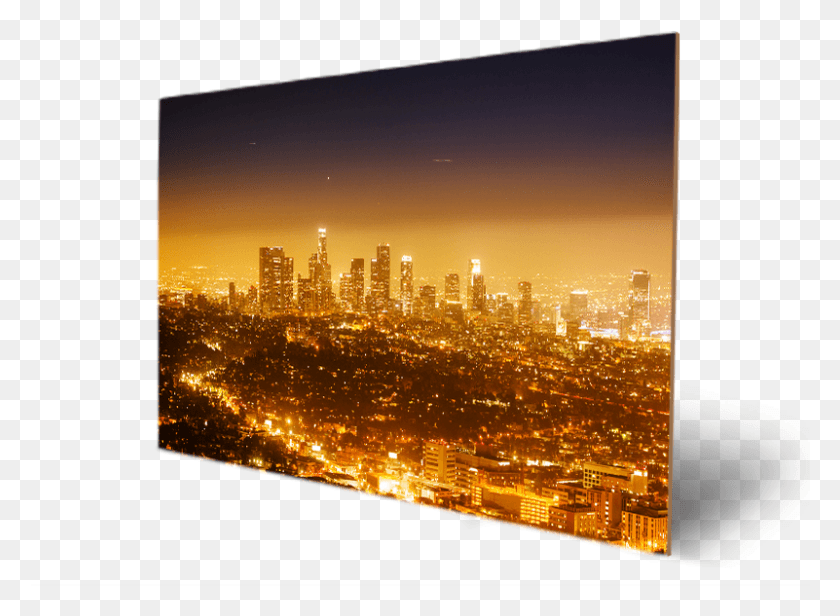 801x571 Downtown Los Angeles Skyline Orange Metropolitan Area, Metropolis, City, Urban HD PNG Download