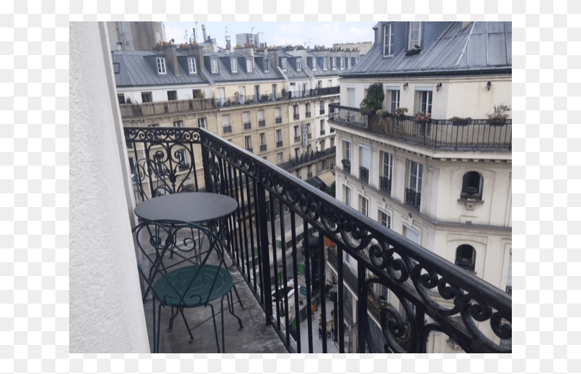 641x482 Downtown Paris Flat With Balcony Balcony HD PNG Download