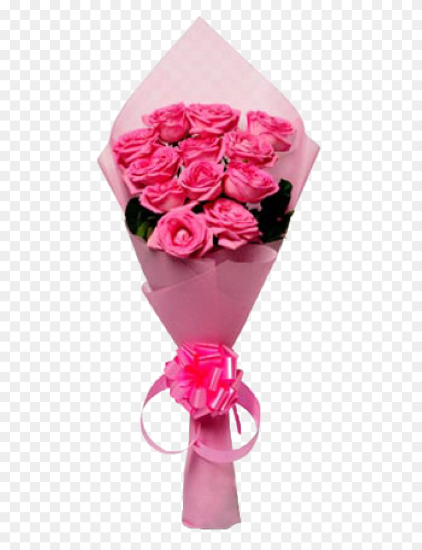 459x1035 Descargar Png Ramo De Flores De Color Rosa Docena De Flores De Color Rosa, Planta, Flor, Flor Hd Png