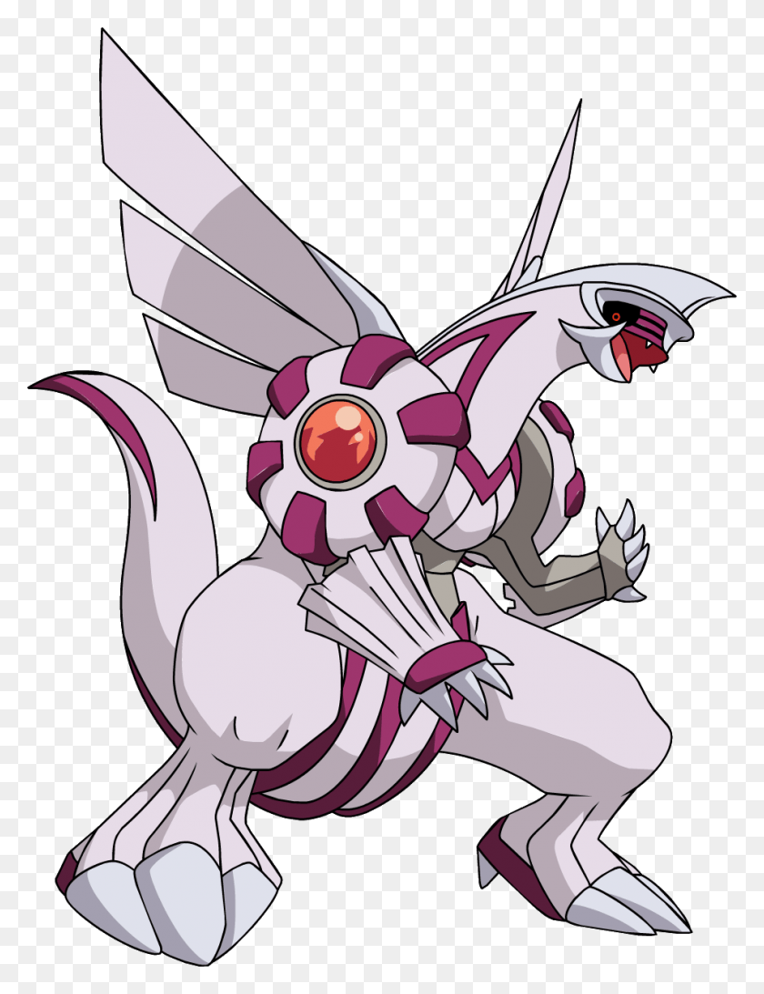 946x1254 Dp Anime 2 White And Pink Legendary Pokemon, Dragon, Statue HD PNG Download
