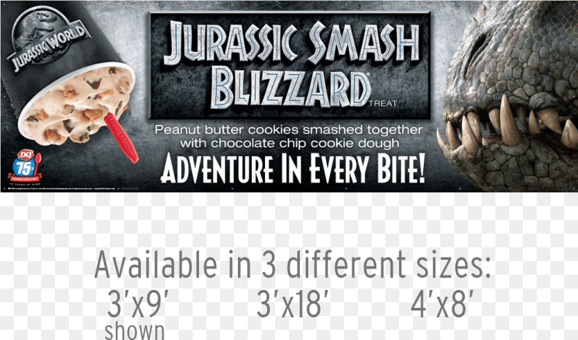 Dq Jw Smashblizzard 935b Flyer, Advertisement, Poster, Animal, Reptile Sticker PNG