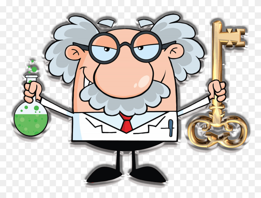 1820x1350 Dr Cracked Cartoon Pictures Of Scientist, Graphics, Doodle HD PNG Download