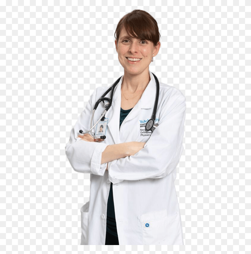 409x790 Dr Morgado Vega White Coat, Clothing, Apparel, Doctor HD PNG Download