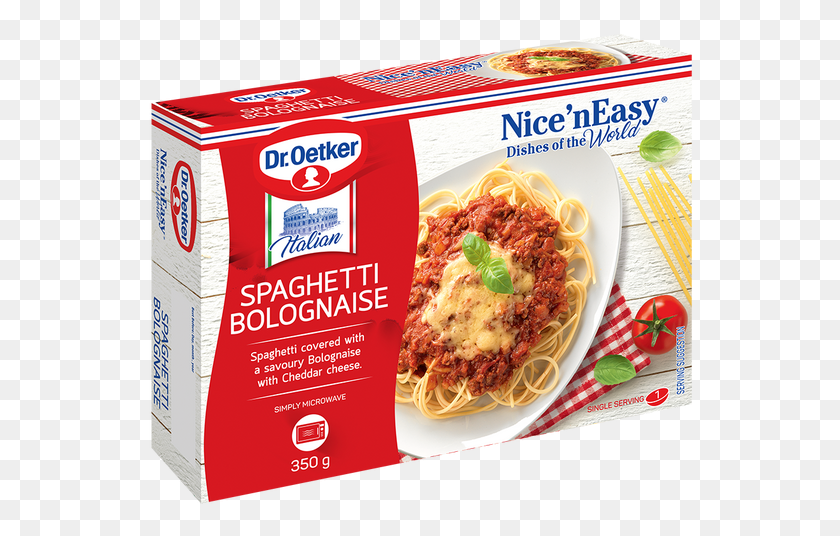 544x476 Dr Oetker Nice N Easy, Pasta, Food, Spaghetti HD PNG Download