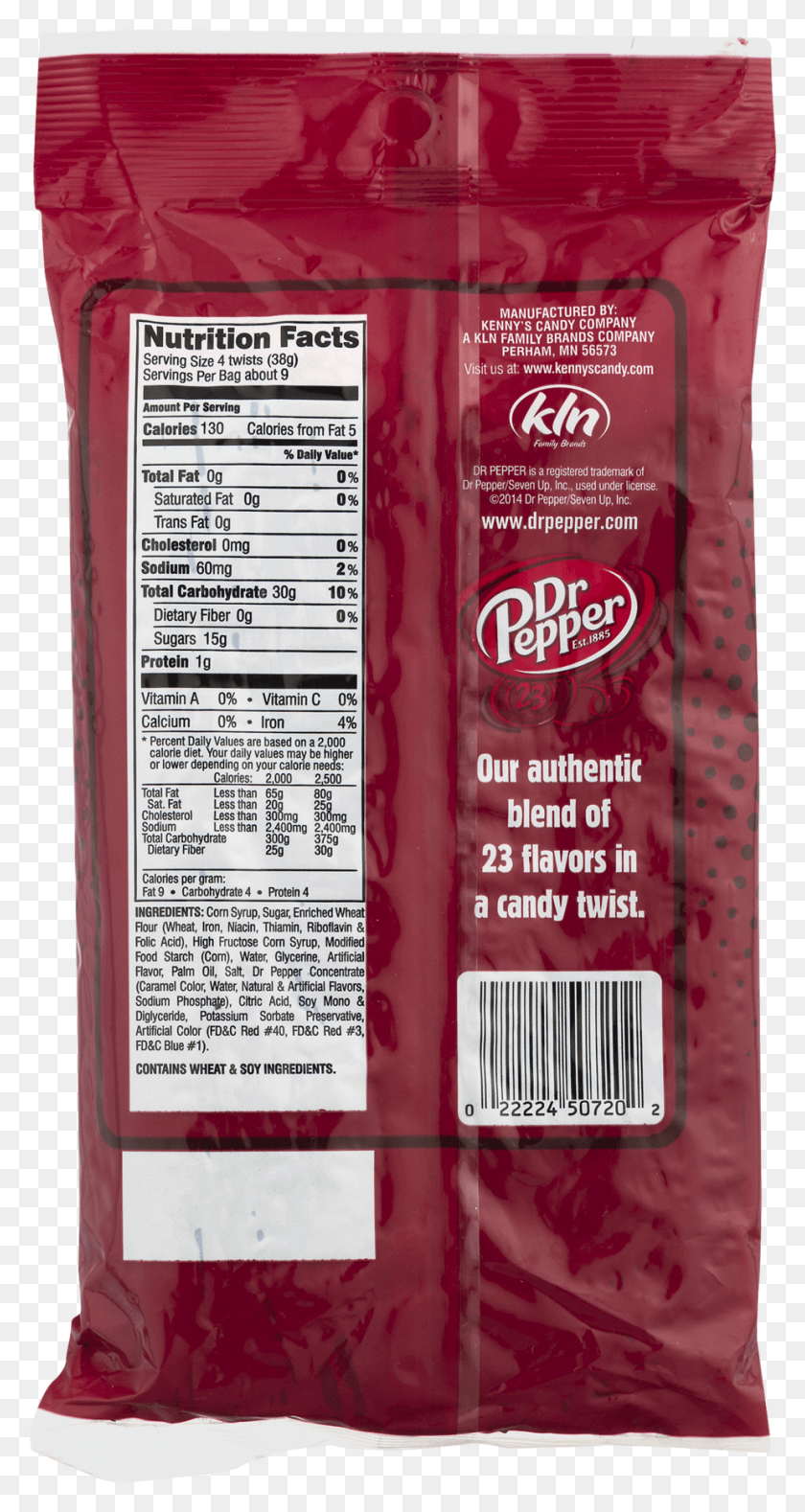 925x1801 Dr Pepper Candy Twists Cabanossi, Food, Text, Label HD PNG Download