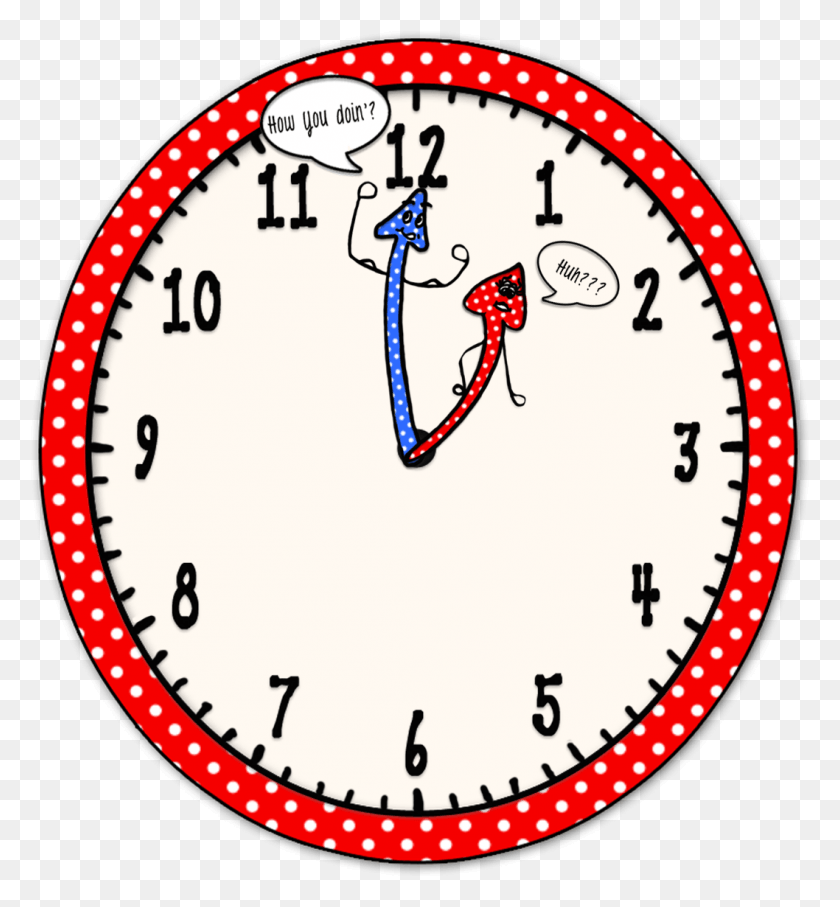 1058x1149 Dr Seuss Clipart Two It39s Time For Fun, Analog Clock, Clock, Clock Tower HD PNG Download