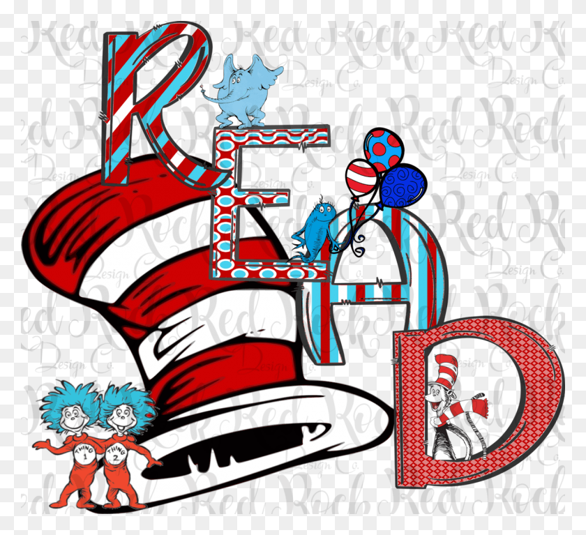 1200x1089 Dr Seuss Thing, Text, Label HD PNG Download