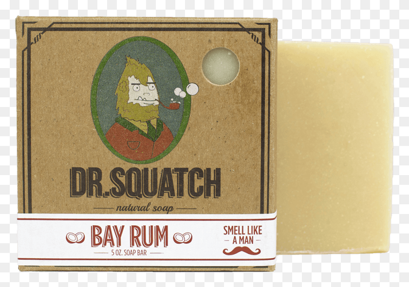 965x656 Dr Squatch Bay Rum Jabón, Cartón, Caja, Cartón Hd Png