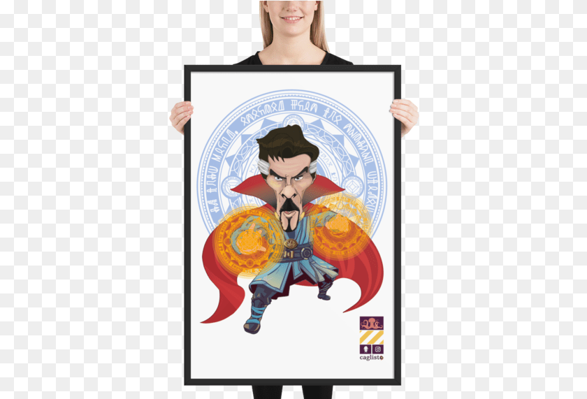 359x571 Dr Strange Framed Art Print Annoying The Cook Will Result In Smaller Portions, People, Person, Face, Head Clipart PNG