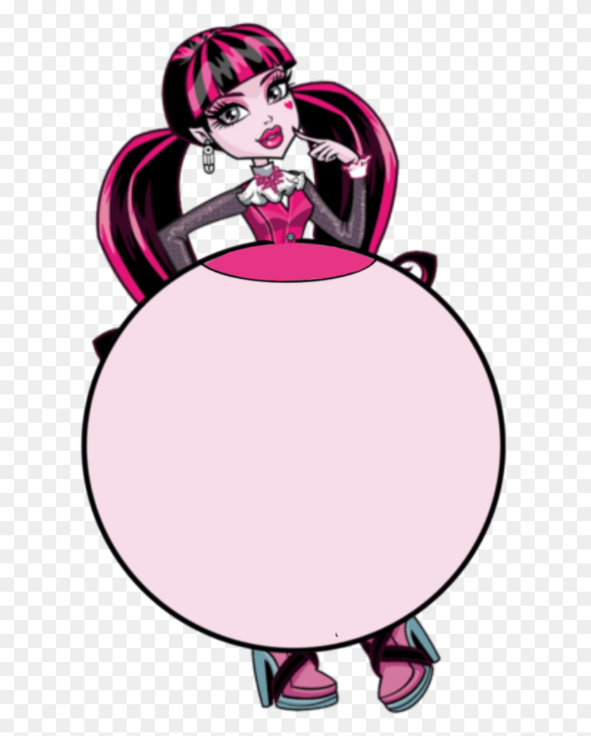 615x985 Draculaura Vore By Massive Satisfaction Cartoon Dracula Monster High, Balloon, Ball, Toy HD PNG Download