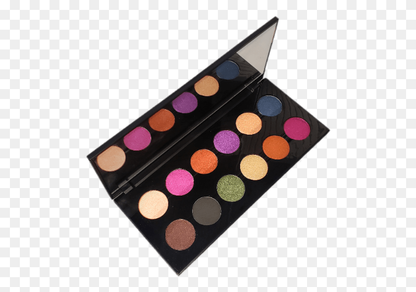 497x530 Dragmatik Pressed Pigment Eyeshadow Pallet Eye Shadow, Palette, Paint Container HD PNG Download