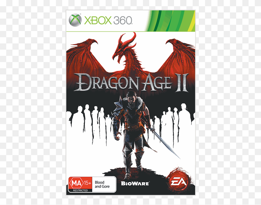 422x601 Dragon Age Ii Xbox, Person, Human, Poster HD PNG Download