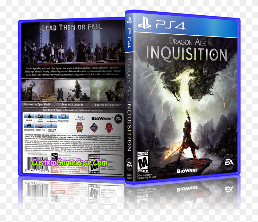728x663 Dragon Age Inquisition Dragon Age Inquisition Ps4 Cover, Poster, Advertisement, Dvd HD PNG Download