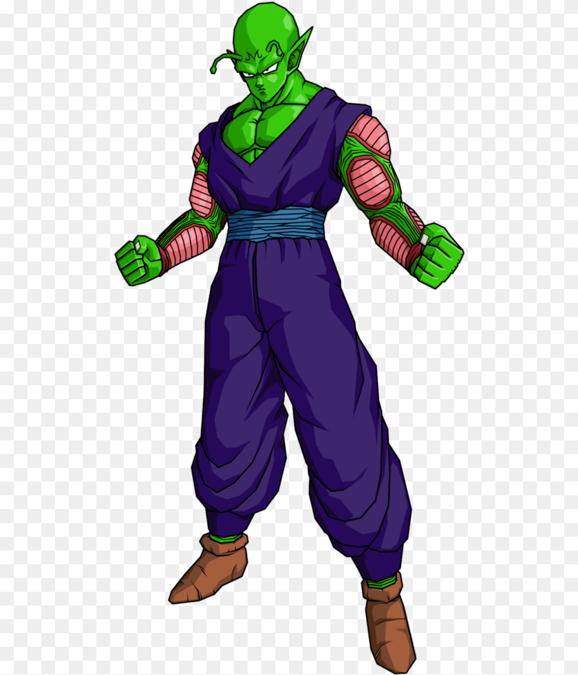 512x981 Dragon Ball Af Piccolo, Purple, Clothing, Costume, Person Clipart PNG