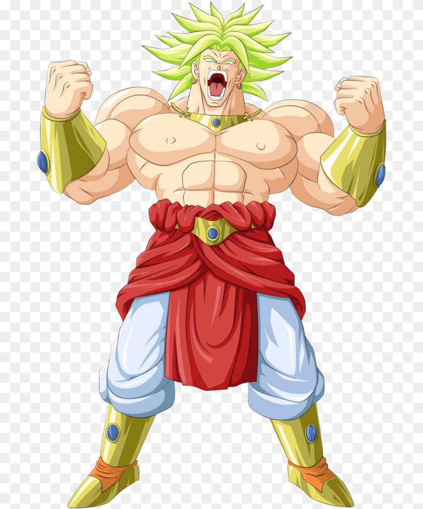 696x1011 Dragon Ball Broly Broly The Legendary Super Saiyan, Book, Comics, Publication, Baby Clipart PNG