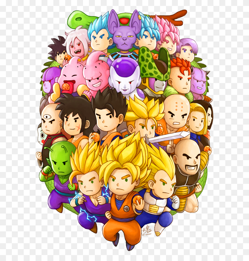 600x820 Dragon Ball Fighterz By Ry Spirit Dragon Ball Fighterz Art, Doodle HD PNG Download