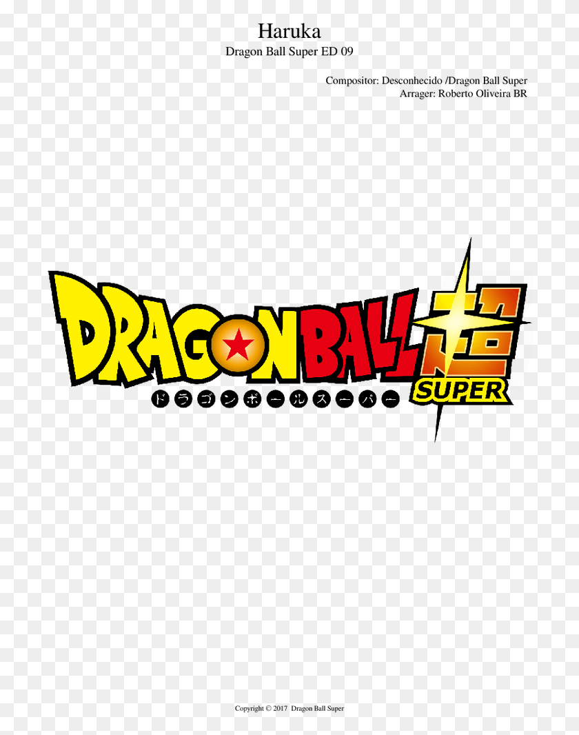 708x1006 Descargar Dragon Ball Super Ending 09 Dragon Ball Super, Logotipo, Símbolo, Marca Registrada Hd Png