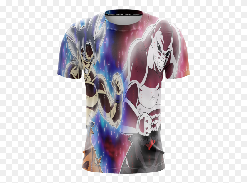 457x563 Dragon Ball Super Goku Vs Jiren Fierce Battle Полная Блузка, Одежда, Одежда, Рубашка Png Скачать