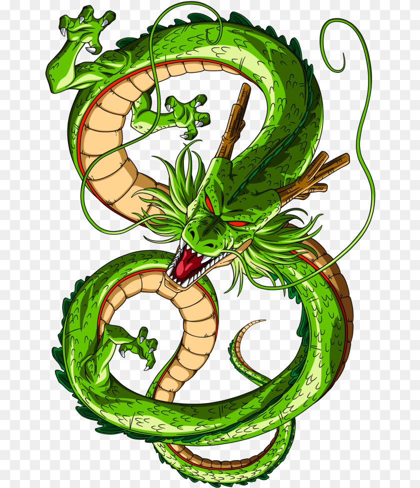 Dragon Ball Shenlong Do Dragon Ball, Green, Animal, Dinosaur, Reptile Clipart PNG