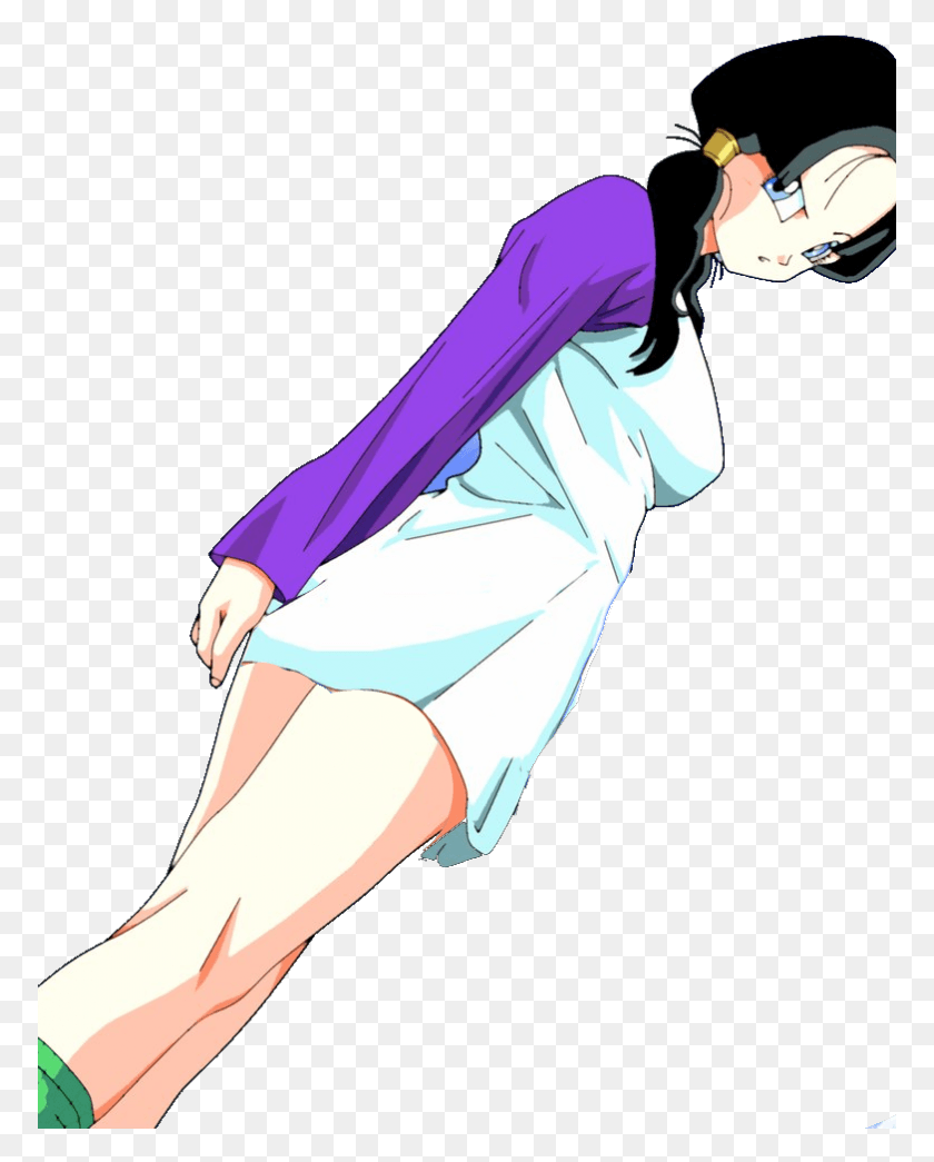 773x985 Dragon Ball Videl Hot, Clothing, Sleeve, Person HD PNG Download