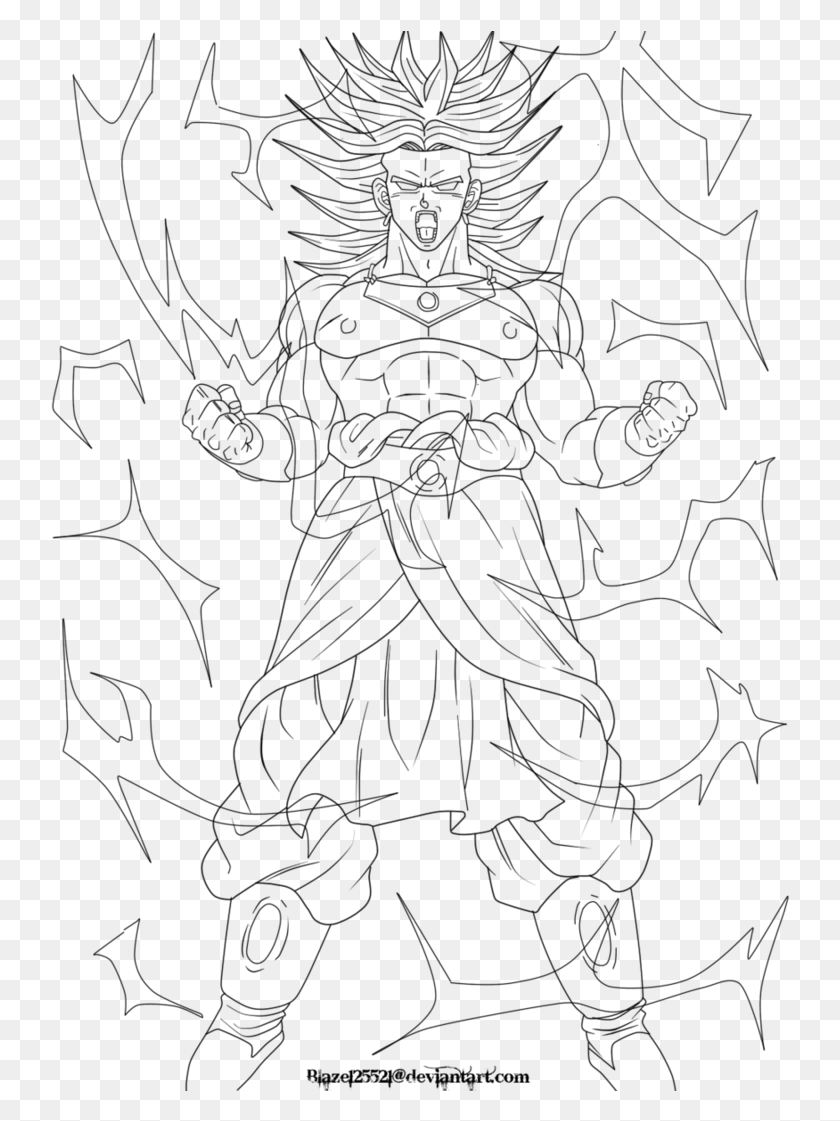 740x1061 Dragon Ball Z Broly Coloring Pages With Dragon Ball Dragon Ball Z Coloring Pages Broly, Nature, Outdoors, Astronomy HD PNG Download