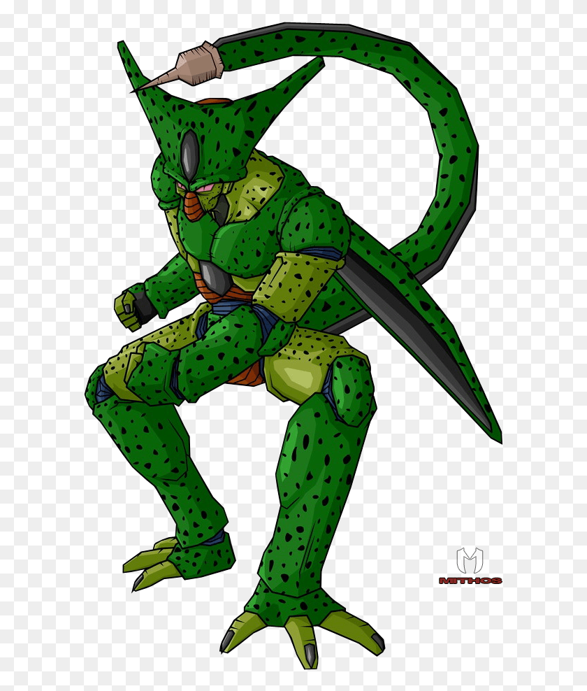 601x928 Dragon Ball Z Cell 1 First Form Cell Renders, Grasshopper, Insect, Invertebrate HD PNG Download