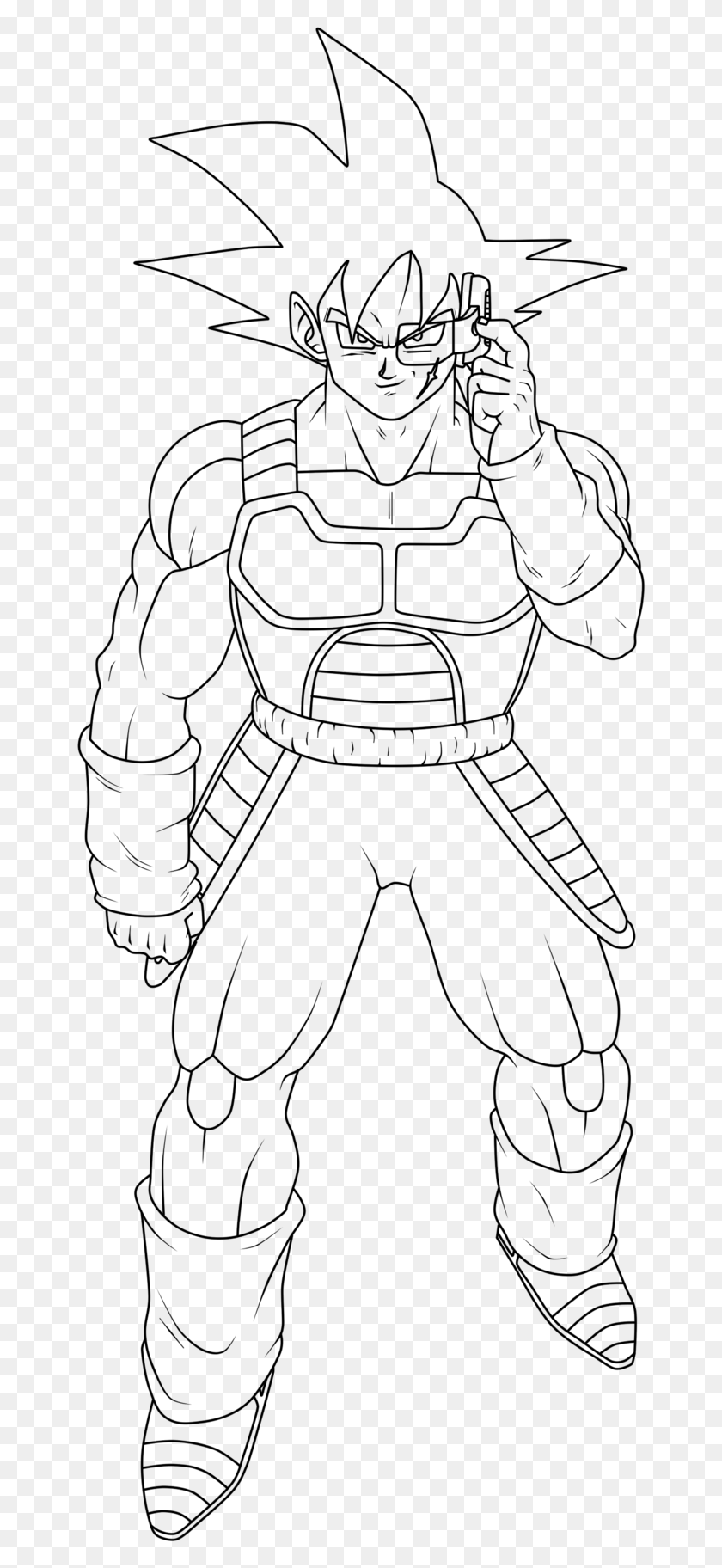 662x1764 Dragon Ball Z Coloring Pages Goku Kamehameha With Dragon Bardock Coloring Page, Gray, World Of Warcraft HD PNG Download