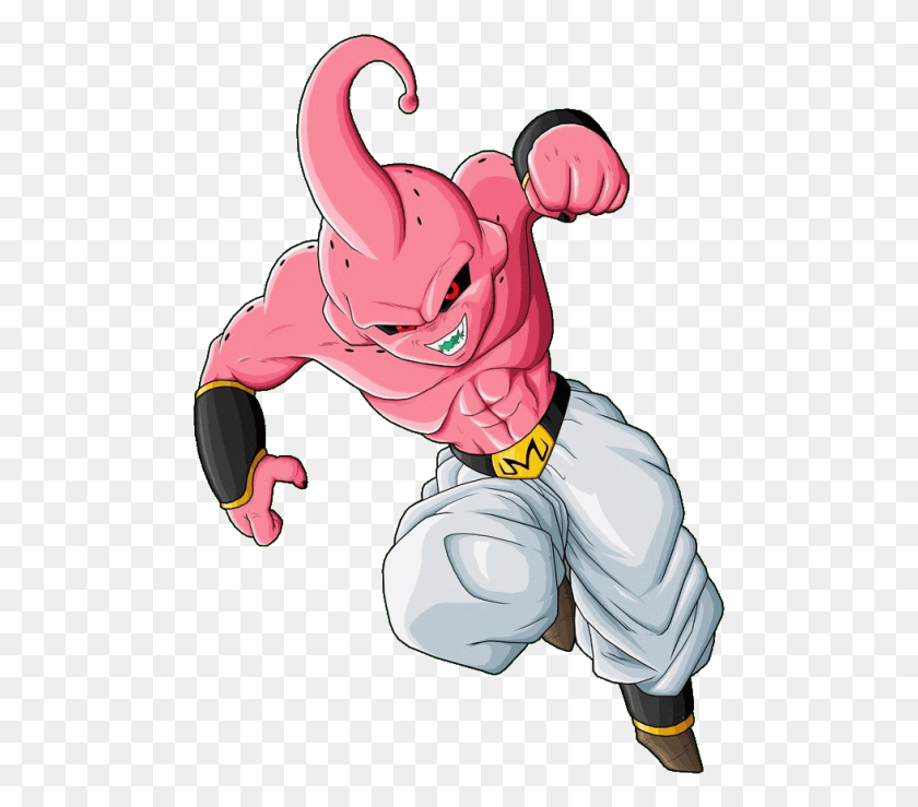 487x679 Dragon Ball Z Majin Boo, Persona, Humano, Animal Hd Png