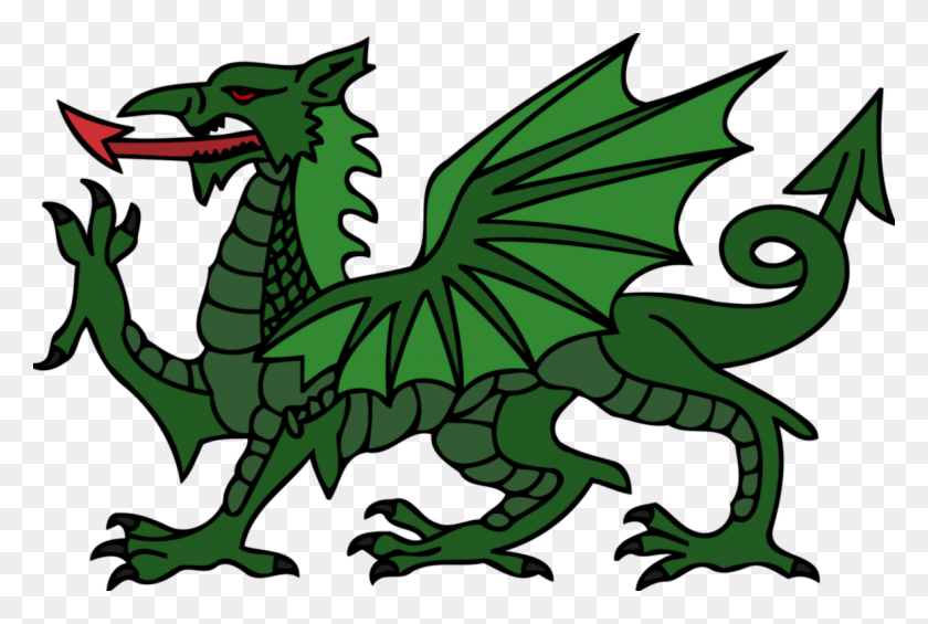 1158x750 Dragon Clipart Toothless Welsh Flag HD PNG Download